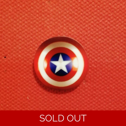 Marvel Captain America pin badge Marvel Captain America pin badge
